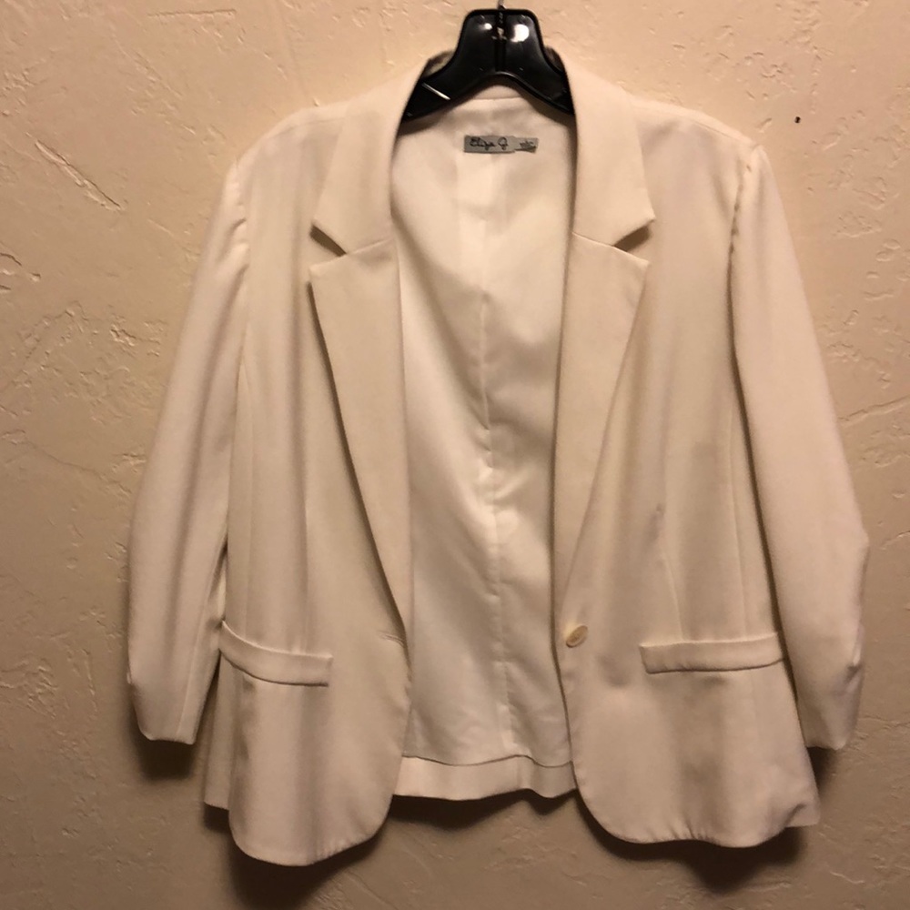 Eliza J White Blazer Size L